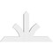 Ekena Millwork Richland Architectural Grade PVC Gable Bracket, 60"W x 35"H x 4"D x 6"F, 14/12 Pitch GBP060X35X0406RIC00 - alternate 3